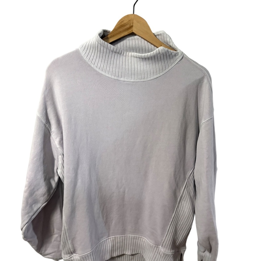 Aerie Soft Cream Cowl Neck Sweater